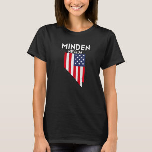 T-shirt Minden Nevada USA State America Travel Nevadan