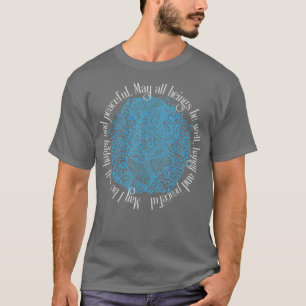 T-shirt Mindful Lotus Ganesh Spirituel Divine Yoga Meditat