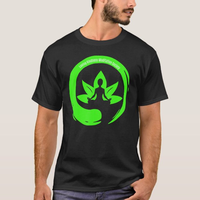 T-shirt Mindfulness Buddha Buddhism Spiritual Yoga Meditat (Devant)