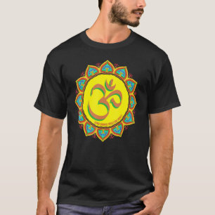 T-shirt Mindfulness Om Ohm Mandala Bouddhisme Yoga Méditer