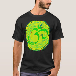 T-shirt Mindfulness Om Ohm Mandala Bouddhisme Yoga Méditer