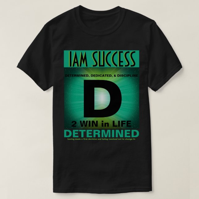 T-SHIRT MINDSET GAGNANTS (Design devant)