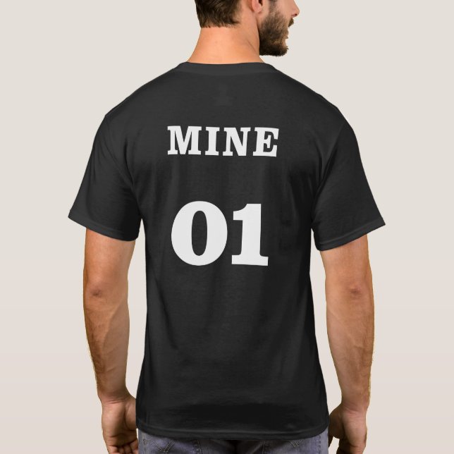 T-SHIRT MINE 01. MINE 02. (Dos)