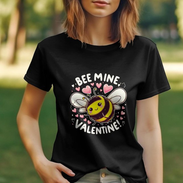T-shirt Mine d'abeilles Valentine Sweet Honeybee Love (Créateur téléchargé)