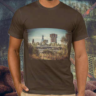T-shirt mine de charbon abandonnée