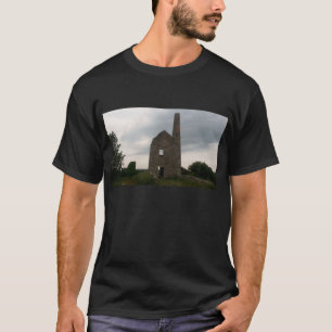 T-shirt Mine de Cornwall Tin Photo PoldarkCountry