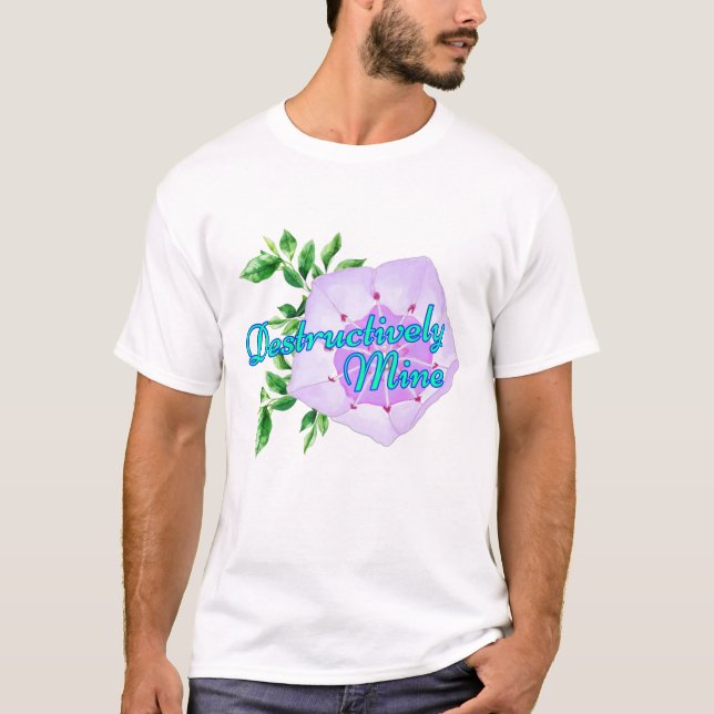 T-shirt Mine de manière destructive (Devant)