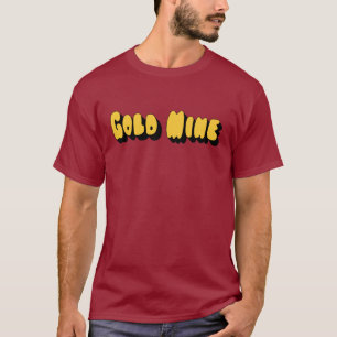T-shirt Mine d'or