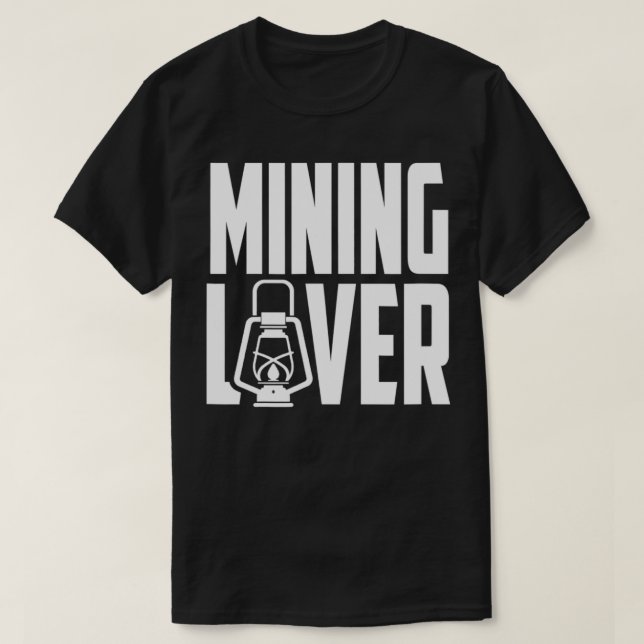 T-shirt Mine Lover Mineur Pitman (Design devant)