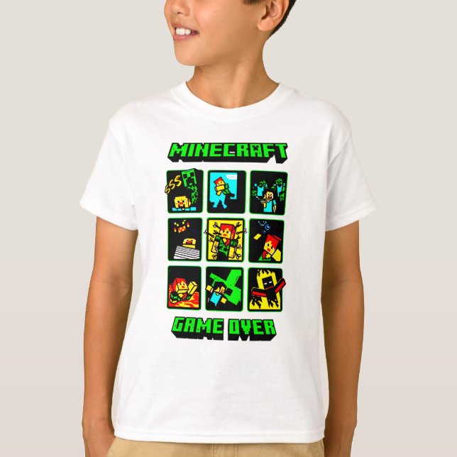 T-shirt minecraft (Devant)