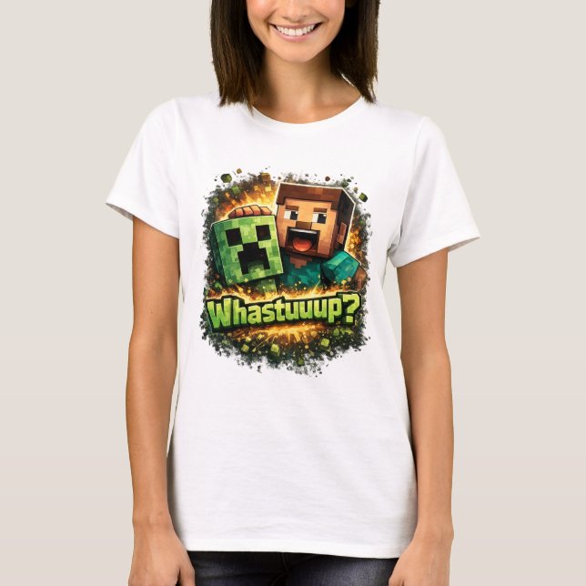 T-shirt Minecraft (Devant)