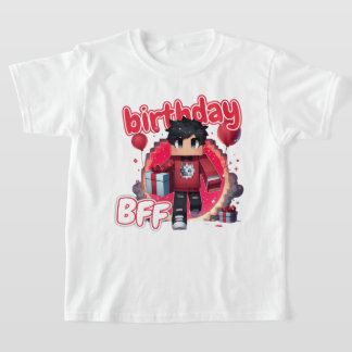 T-shirt Minecraft Aphmau, Anniversaire BFF, BF, Cool Boy A