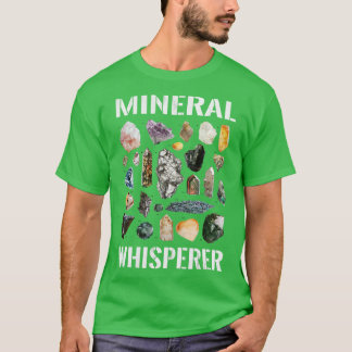 T-shirt Minéralogie Minéralogie Géologie de Whisperer miné