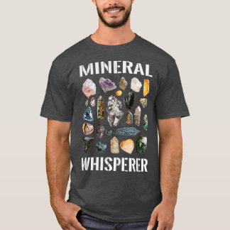 T-shirt Minéralogie Minéralogie Géologie de Whisperer miné