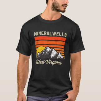 T-shirt Mineralwells West Virginia Retro City State USA