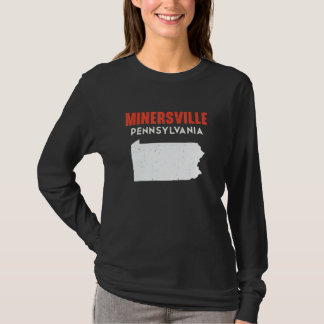 T-shirt Minersville Pennsylvania USA State America Travel