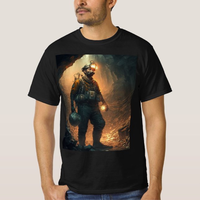 T-shirt Mines dangereuses (Devant)
