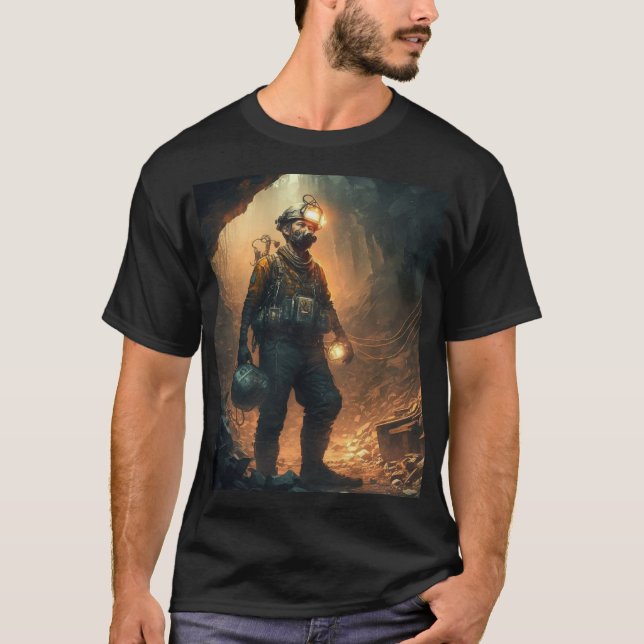 T-shirt Mines dangereuses (Devant)