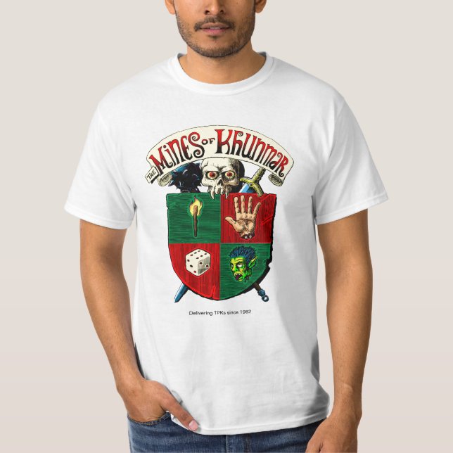 T-shirt Mines de Khunmar depuis 1982 (Devant)