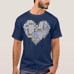 T-shirt Minesweeper Coeur Saint Valentin