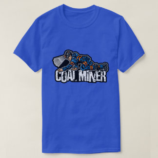 T-SHIRT MINEUR DE CHARBON RAMPANT