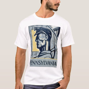 T-shirt Mineur en Pennsylvanie WPA 1937