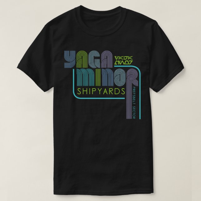 T-shirt Mineurs de Yaga (Design devant)