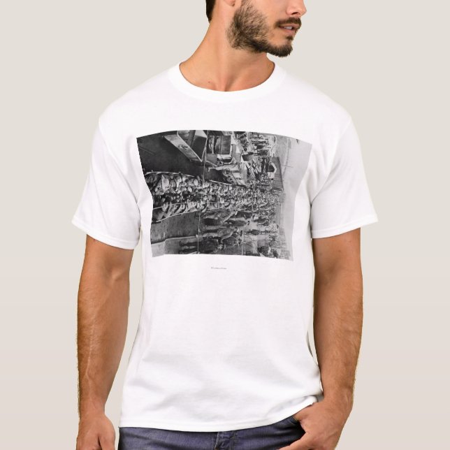 T-shirt Mineurs d'occasion chargeant le d'Alene de Coeur (Devant)