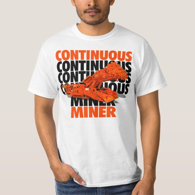 T-shirt mineuse continue (Devant)