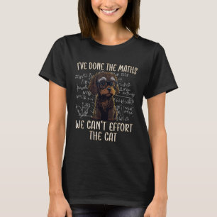 T-shirt Mini Cavoodle Nous ne pouvons pas faire l'effort L