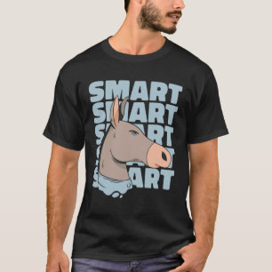 T-shirt Mini Cheval à âne intelligent
