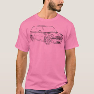 T-shirt Mini Cooper - Plan 2