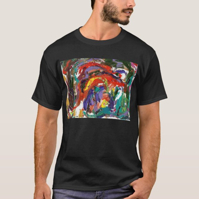 T-shirt Mini couleur Abstraite 3 (Devant)