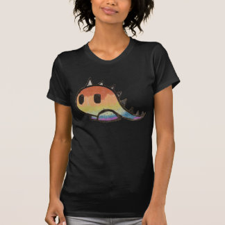 T-shirt Mini dinosaure d'arc-en-ciel
