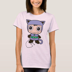 T-shirt Mini Femme de chat