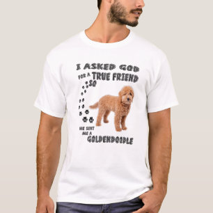 T-shirt Mini Goldendoodle Citation Maman, Doodé Papa Art C