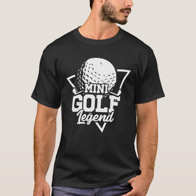 T-shirt Mini Golf Legend (Devant)