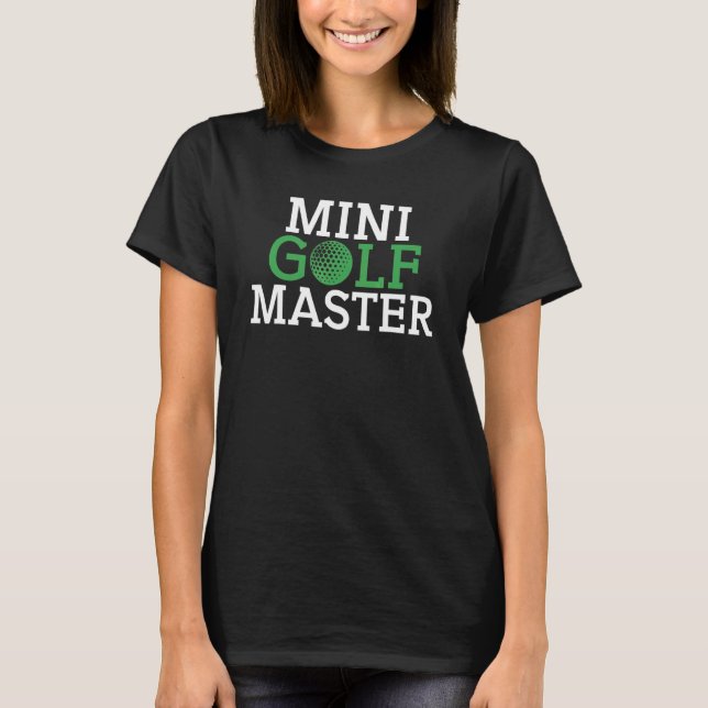 T-shirt Mini Golf Master (Devant)