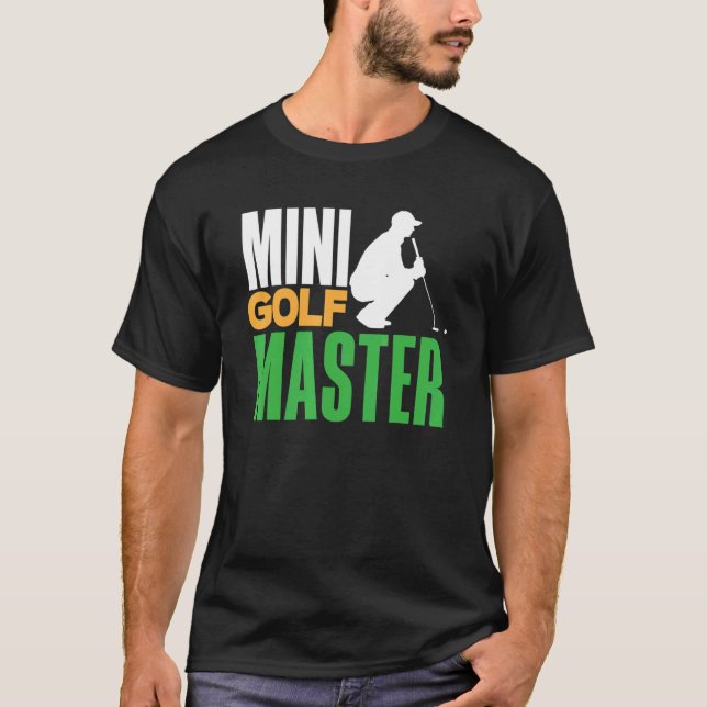 T-shirt Mini Golf Master Golf Player Golf Golf Ball Dri (Devant)
