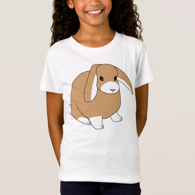 T-Shirt Mini lapin de Lop (Devant)