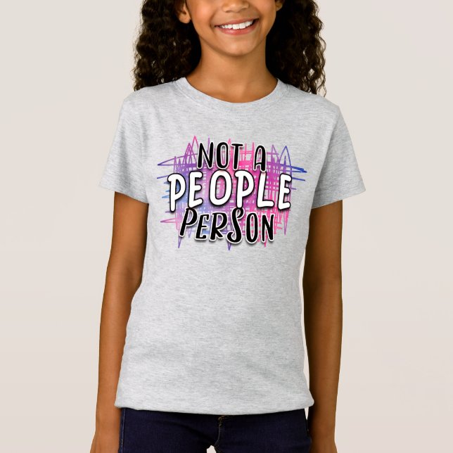 T-shirt mini-maillot pour filles de la licorne (Devant)