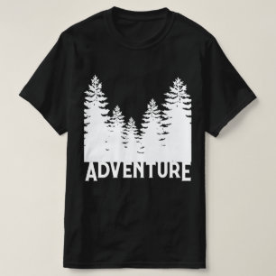 T-shirt Mini pin noir et blanc Aventure T-