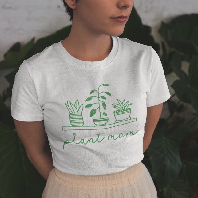 T-shirt Mini Plante Maman mignonne Plante (Créateur téléchargé)
