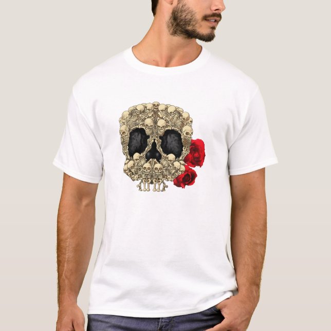 T-shirt Mini Skeletons Crâne à sucre (Devant)