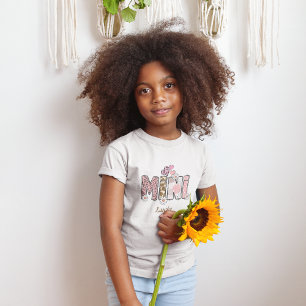 T-Shirt Mini Super avec nom personnalisé Correspondance