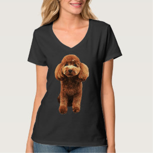 T-shirt Mini Toy Poodle mignon Chien de Chien
