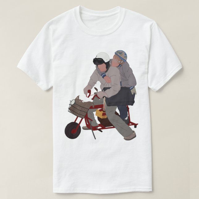T-shirt Mini-Vélo Dumper Et Dumber (Design devant)