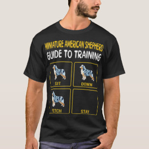T-shirt Miniature American Shepherd Guide De Formation