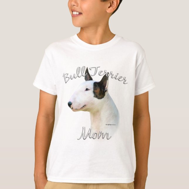 T-shirt Miniature Bull Terrier Maman 2 (Devant)