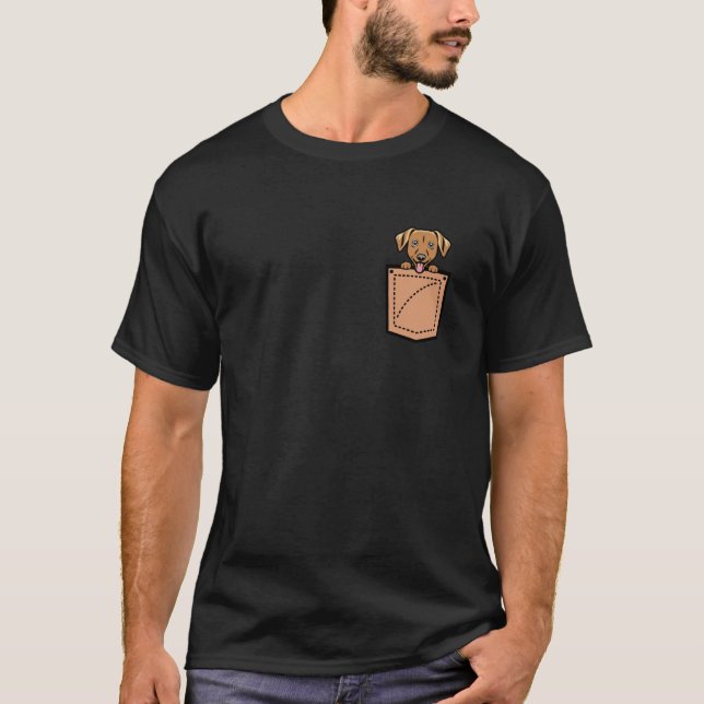T-shirt Miniature Pinscher chien de poche (Devant)